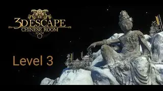 3D Escape Game Chinese Room. Прохождение уровня 3