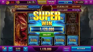 Dragon Honter game casino big win (1,126,000)