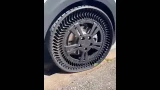 Unique Airless Tire UPTIS No tube no air no problem!