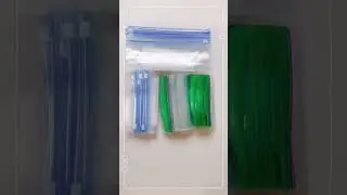 BAMBUHAUZ Ziplock Bag Storage Organizer for Drawer | Kitchen Organization