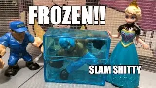 GTS SLAM SHITTY! Рей замораживается! Сина его побеждает! WWE SLAM CITY &mdash; пародия на мультяшную фи...