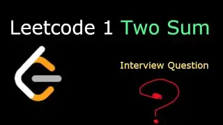 Leetcode 1: Two sum