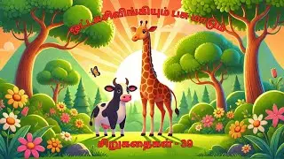 🦒 ஒட்டகசிவிங்கியும் 🐄 பசுமாடும் | Tamil Moral Stories for Kids | Animated Story in Tamil