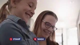 Stampila Protect pentru copii -  Ajuta copiii sa-si pastreze mainile curate!