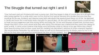 The Struggle that turned out right I and II by Kimberly Webb   Movie clips