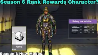 Season 6 Rank Rewards Character? Season 6 New Modes COD Mobile