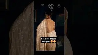 Backless blouse designs trending | ABHIASHU #saree #shorts  #blouse #bollywood #ethnicwear #fashion