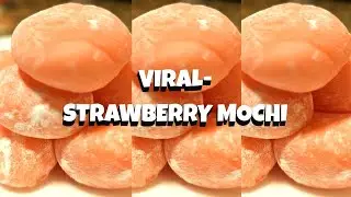 🍓🥛 Viral Strawberry Milk Mochi Taste Test — Not What I Expected… 😅