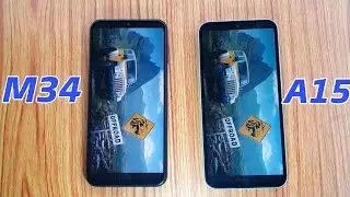 Galaxy M34 vs Galaxy A15 Speed Test with Gaming, AnTuTu..
