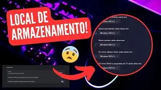 COMO MUDAR O LOCAL DE INSTALA&Ccedil;&Atilde;O DE PROGRAMAS, E DIRET&Oacute;RIO DE DOWNLOADS (2025)