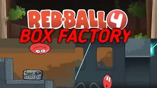 Red ball 4 How to cross all level on box factory#gaming #games #youtube#redball4 #gamplay #shorts