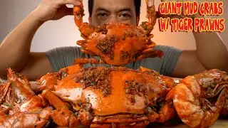 GIANT CRABS With TIGER PRAWNS