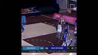 STILL THE JAMES YAP SIGNATURE ONE HANDER SHOT OVER PAUL LEE
