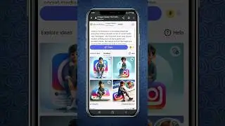How To Create 3D Ai Social Media Image On Instagram |