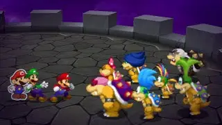 The complete destruciton of Bowser's family. | Mario & Luigi: Paper Jam - Part 14