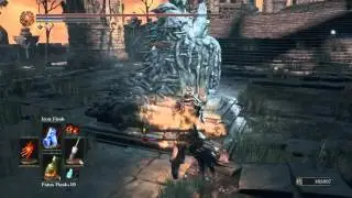 DARK Souls 3 How To Kill The 3 Npcs in Grand Archives Easy