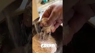 Lets make cornmeal #growyourownfood #hosstools #shorts