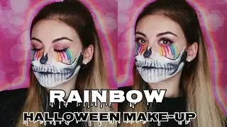 Rainbow Halloween Makeup look/ MissNici