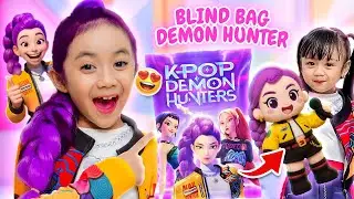 SAMANTHA MISI PENYELAMATAN HUNTRIX PARA DEMON ‼️ UNBOXING BLIND BAG KPOP DEMON HUNTER SAMA AUDREY