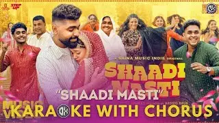 Shaadi Masti - Karaoke With Chorus HQ | Hanan Shaah | Sreehari K | Dhaliya | Sharfu | Kismath Dx