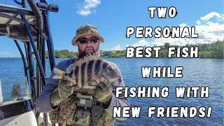 Two personal best fish while fishing with new friends!