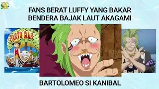 Bartolomeo Fans Fanatik Topi Jerami #onepiece