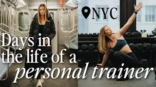 NYC VLOG | personal trainer work days + my post-vacation workouts + living a balanced life