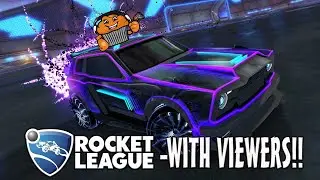 LIVE ROCKET LEAGUE WITH VIEWERS / PC / TOURNAMENTS / TRADING