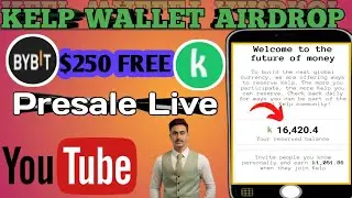 kelp wallet airdrop Creat account//Kelp token presale Live//Kelp token $250 free//TahirButt07