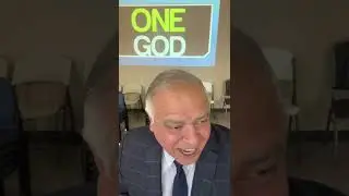 ONE GOD! - Sun. Sermon