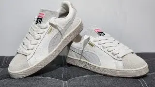 Unboxing - Puma Suede x Staple - Year of the Dragon 'Warm White/ Alpine Snow'