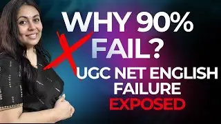 UGC NET English FAILURE EXPOSED What 90% of Students Are Doing WRONG