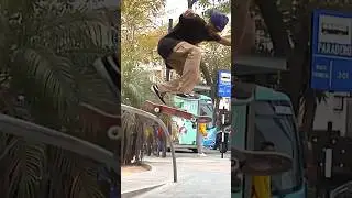 Jared Smith ride on grind in Peru! #skateboarding #shorts