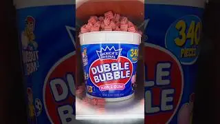 Мы заморозили 3 фунта жевательной резинки 😱 #замороженнаяжвачка #конфеты #asmr #жвачка