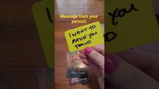 Message from your person 🥰 #tarot #connection #tarotreading #lifepartner #romanticpartner #twinflame