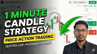 🤑 Quotex 1 Minute Candle Trading ! How To Prediction Next 1 minute Candle