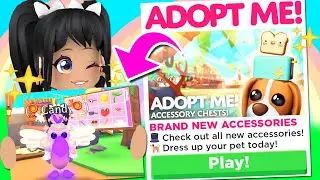 *IT'S HERE* PET ACCESSORY CHEST UPDATE in ADOPT ME (roblox)