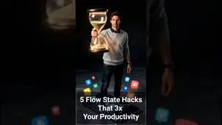 5 Flow State Hacks That 3x Your Productivity | #ProductivityHacks #PeakPerformance #TimeManagement