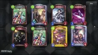 OPENING 30 SHADOWVERSE PACKS! (10 ORIGINAL + 20 DARKNESS EVOLVED)