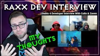 Интервью с Raxx раскрыло МНОГОЕ о будущем Diablo 4! Мои мысли и анализ