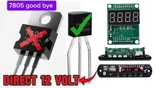 Bluetooth pannel को 12 volt se चलाओ!#electronic