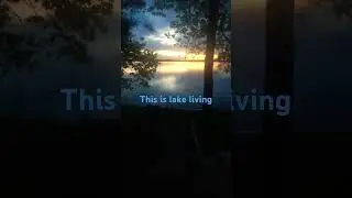 #lakeliving time to fish subscribe for more