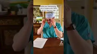 Ваше собеседование в ординатуру с хирургом, который на 100% не читал ваше заявление