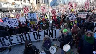 ICE in Minnesota: Thousands Protest in Subzero Temperatures; Arrest Numbers Disputed | Lakeland News