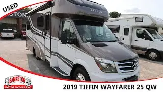 Used 2019 Tiffin Motorhomes Wayfarer 25 QW