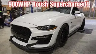 Another 900WHP Roush Supercharged Mustang GT Tuned!