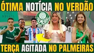 JOGO ABERTO! REFORÇO DE PESO NO VERDÃO / NOTICIAS DO PALMEIRAS