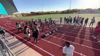 Cheer battle!!!!!!! Lady Rams vs Ruff Ryders (my lady rams ate!!!!!!!)
