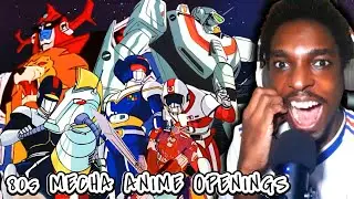 80s Mecha Anime Openings Reaction | Hyakujuu-Ou GoLion OP, Kikou Kantai Dairugger XV OP 1..