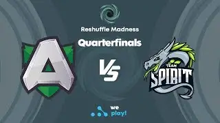 Alliance vs Team Spirit Game 1 - Reshuffle Madness: Quarterfinals w/ Purge